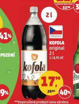 Penny Market Kofola nabídka