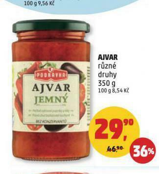 Penny Market Ajvar nabídka