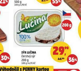 Penny Market Sýr lučina nabídka
