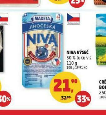Penny Market Niva sýr nabídka