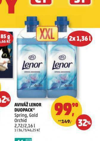 Penny Market Lenor aviváž nabídka