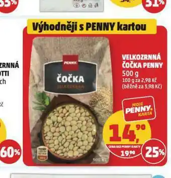 Penny Market Čočka velkozrnná nabídka