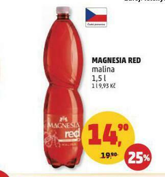 Penny Market Magnesia red nabídka