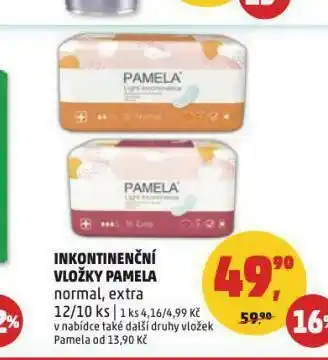 Penny Market Pamela hygienické vložky nabídka