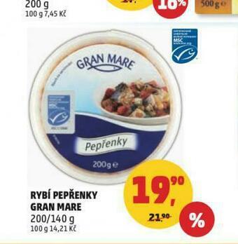 Penny Market Rybí pepřenky gran mare nabídka