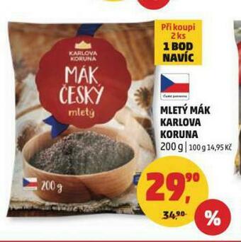 Penny Market Mletý mák nabídka