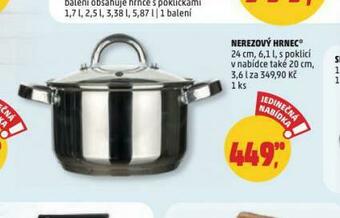 Penny Market Nerezový hrnec nabídka