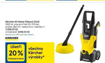 Tesco Kärcher k3 home tlakový čistič nabídka