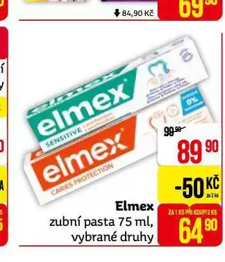 Teta Elmex zubní pasta nabídka