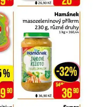 Teta Hamánek masozeleninový příkrm nabídka