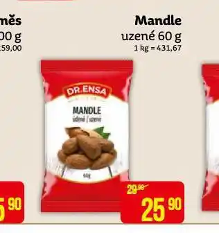 Teta Mandle uzené nabídka