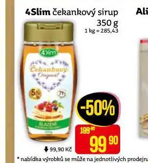Teta 4slim čekankový sirup nabídka