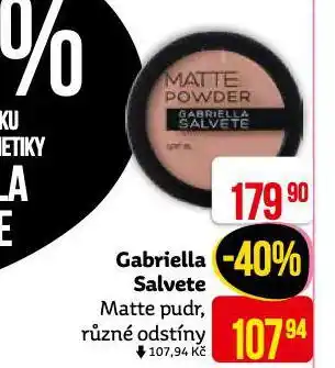 Teta Gabriella salvete matte pudr nabídka