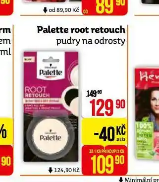 Teta Palette root retouch pudry na odrosty nabídka