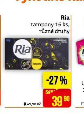 Teta Ria tampony nabídka