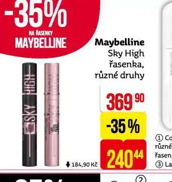 Teta Maybelline řasenka nabídka