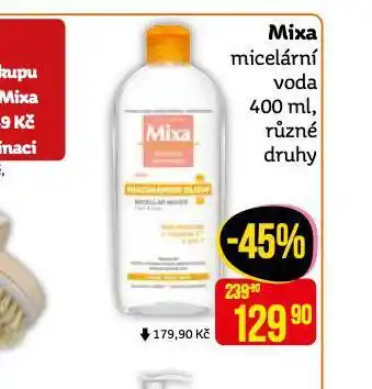 Teta Mixa micelární voda nabídka
