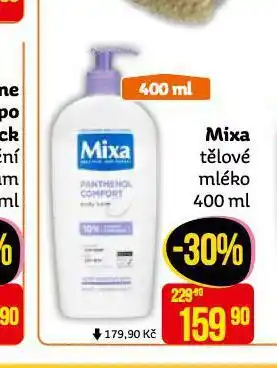 Teta Mixa tělové mléko nabídka