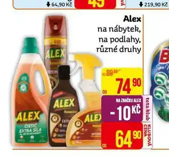 Teta Alex na nábytek nabídka