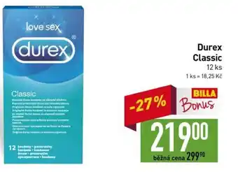 Billa Durex Classic nabídka
