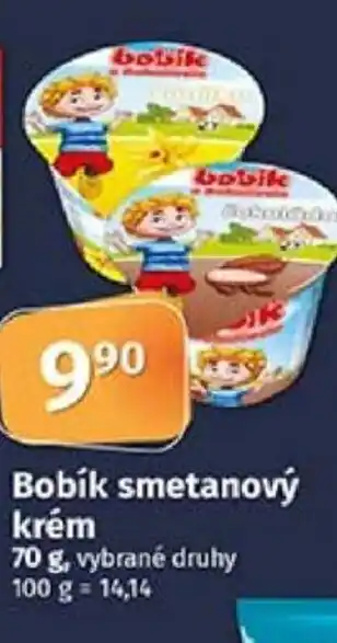 COOP TIP Bobík smetanový krém 70 g nabídka