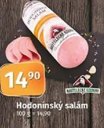 COOP TIP Hodonínský salám nabídka