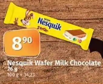 COOP TIP Nesquik Wafer Milk Chocolate nabídka
