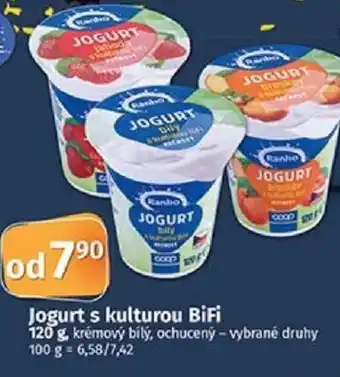 COOP TIP Jogurt s kulturou BiFi nabídka