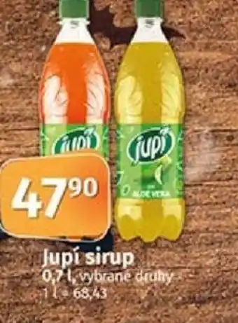 COOP TIP Jupí sirup 0,7 L nabídka