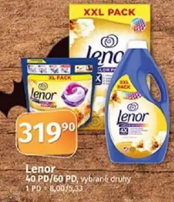 COOP TIP Lenor 40 PD/60 PD nabídka