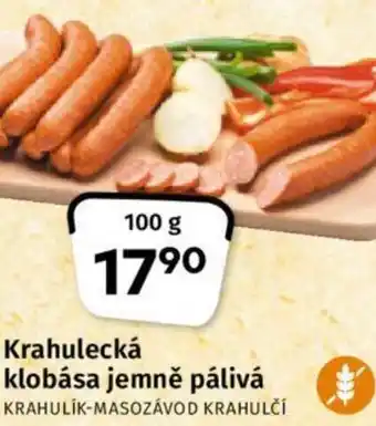 Coop Krahulecká klobása jemně pálivá nabídka