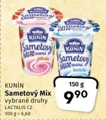 Coop KUNÍN Sametový Mix nabídka