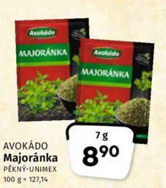 AVOKÁDO Majoránka