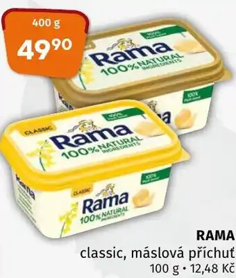 Coop RAMA classic, máslová příchut nabídka