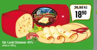 TEMPO Sýr Lacki Dammer 45% nabídka