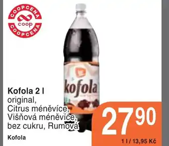 Coop hb Kofola 2 l. nabídka