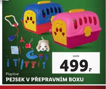 Lidl PEJSEK V PŘEPRAVNÍM BOXU nabídka