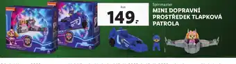Lidl MINI DOPRAVNÍ PROSTŘEDEK TLAPKOVÁ PATROLA nabídka