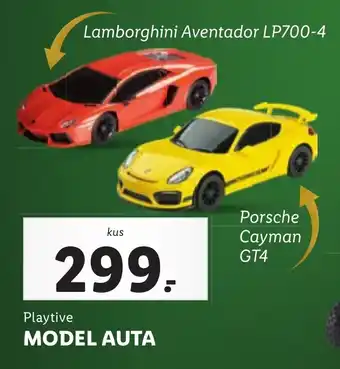 Lidl Playtive MODEL AUTA nabídka