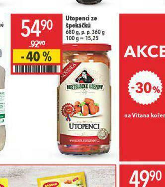 Globus Utopenci ze špekáčků nabídka