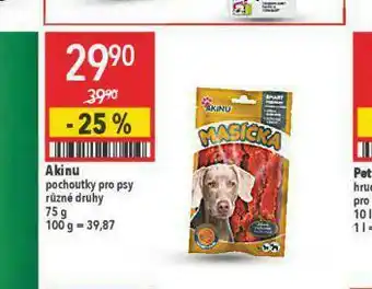Globus Akinu masové pochoutky pro psy nabídka