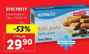Lidl RYBÍ PRSTY nabídka