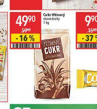 Globus Cukr třtinový nabídka
