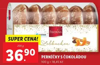 Lidl PERNÍČKY S ČOKOLÁDOU nabídka