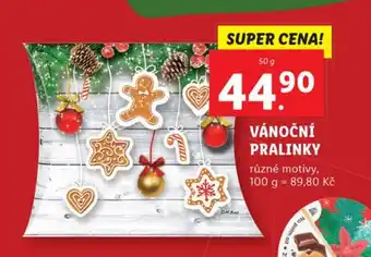 Lidl VÁNOČNÍ PRALINKY nabídka