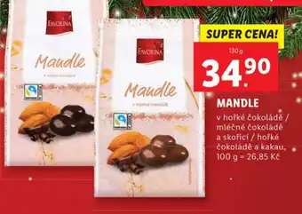 Lidl MANDLE nabídka