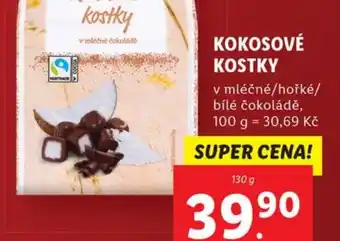Lidl KOKOSOVÉ KOSTKY nabídka