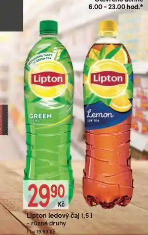 Žabka Lipton ledový čaj nabídka
