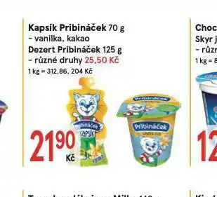 Žabka Kapsík pribináček nabídka