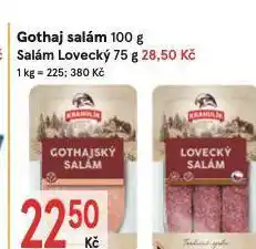 Žabka Gothajský salám nabídka